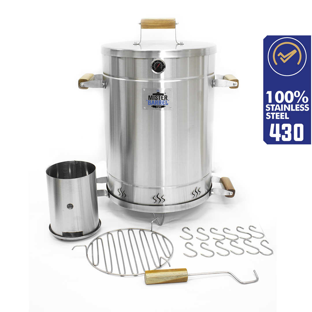 Light Mister Barrel® Grill & Smoker - Medium
